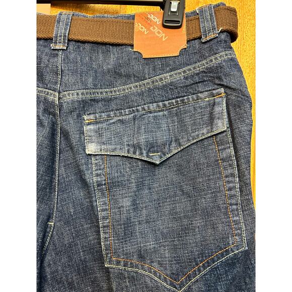 Men's 34 Vintage Don Jeans with Belt GUC - Picture 5 of 9